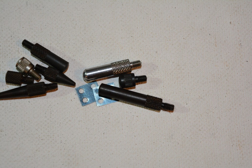 Lot of Machinists Dial Indicator end points, hardware