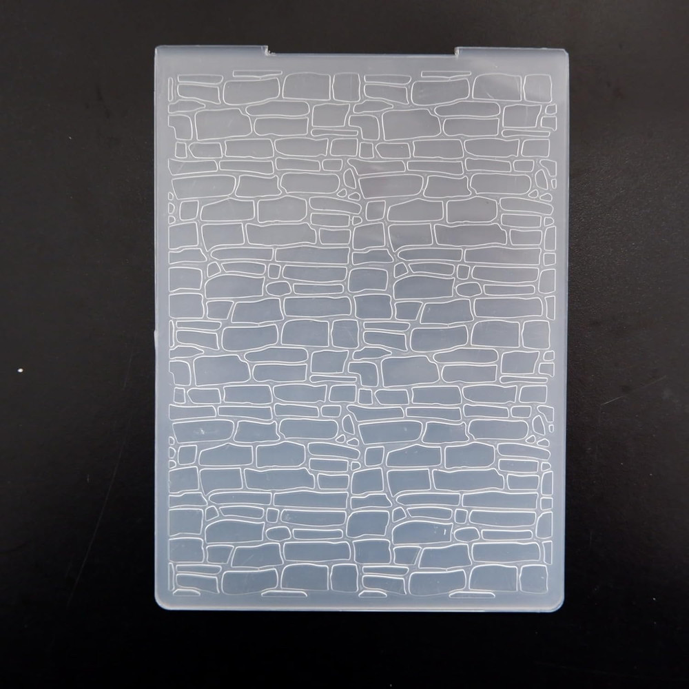 Brick Wall Embossing Folders for Card Making Bricks Textured Embossing Folder fo