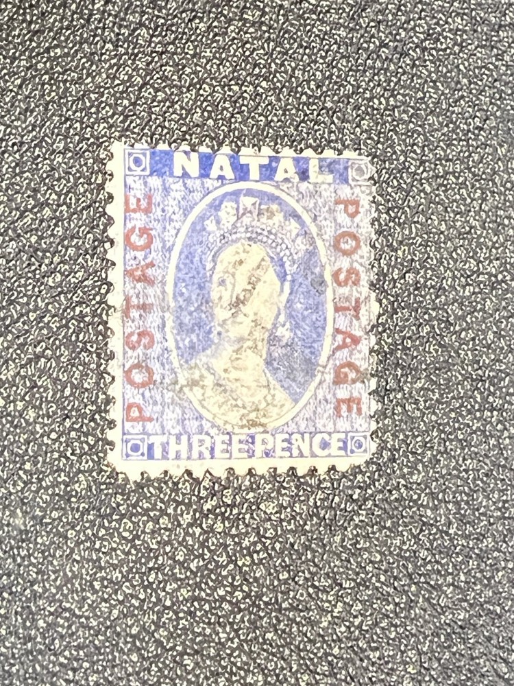 Natal stamp 39 used