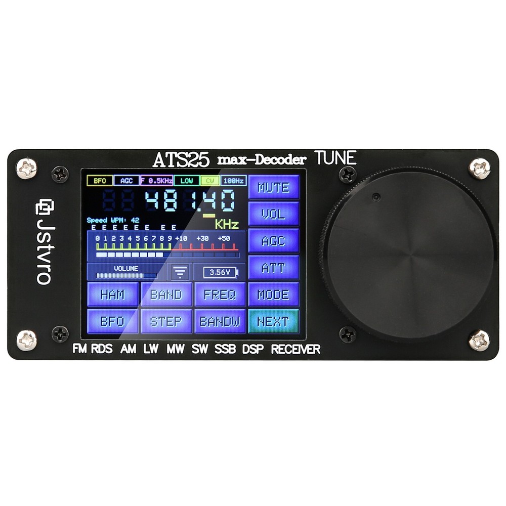 ATS-25max-Decoder Si4732 Full-Band Radio Receiver support CW RTTY FT4 FT8 LSB SW