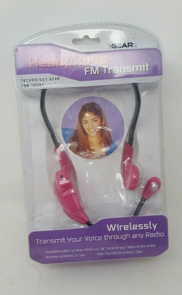 Cyber Gear Headphone Fm Transmit - Pink