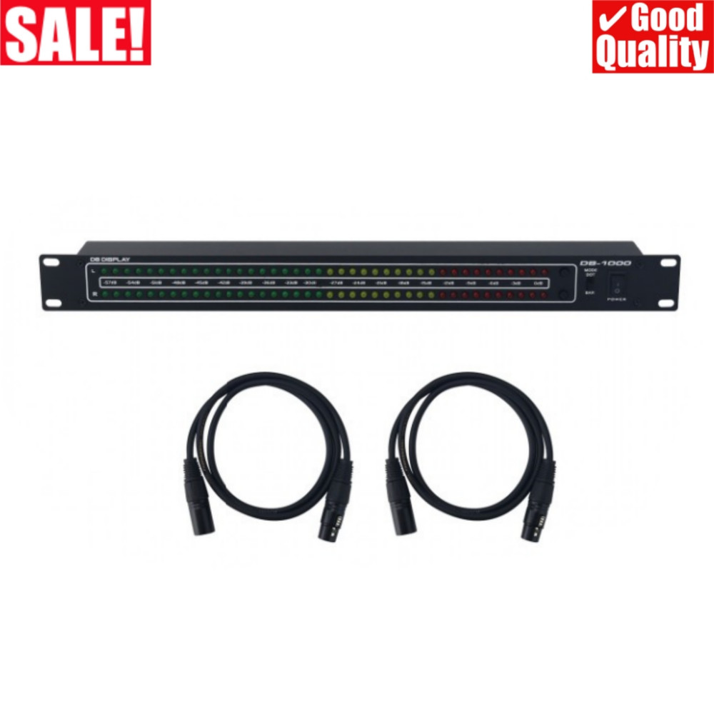 DB1000 Balanced DB Meter Display VU Meter Home Stage Amplifier Volume Level