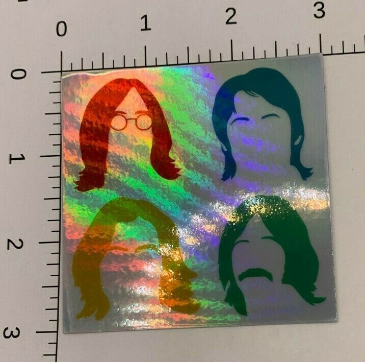 The Beatles waterproof sticker