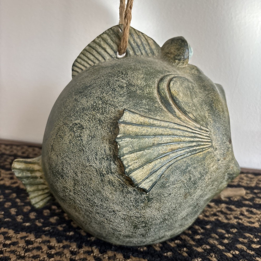 Art Pottery Fish Birdhouse
