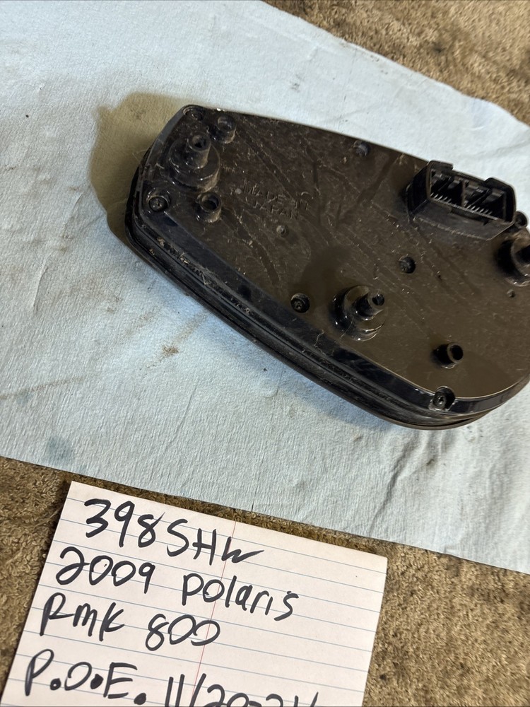 2009 Polaris RMK 800 speedometer gauge Dash panel assembly 398