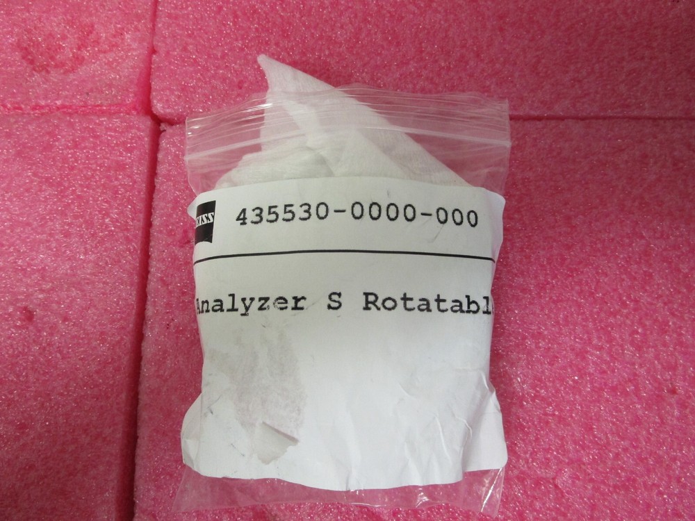 NEW Zeiss Microscope Analyzer S Rotatable d=66mm 435530-0000