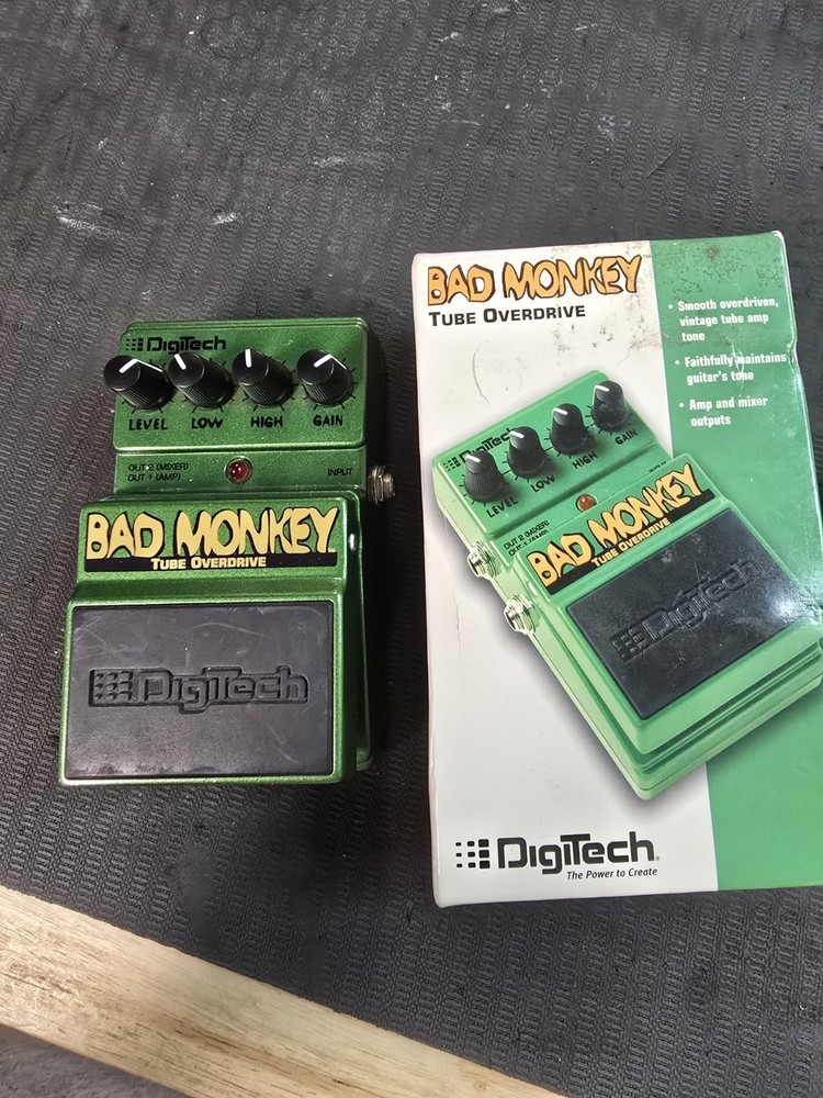 Digitech Bad Monkey Overdrive Guitar Effects Pedal