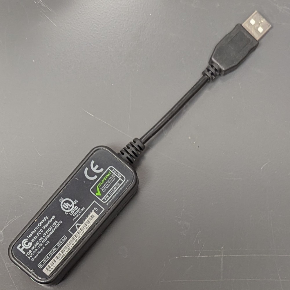 HP USB Type A Modem Model A40