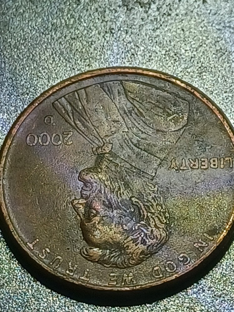 2000D LINCOLN CENT ERRORS WIDE A AND M