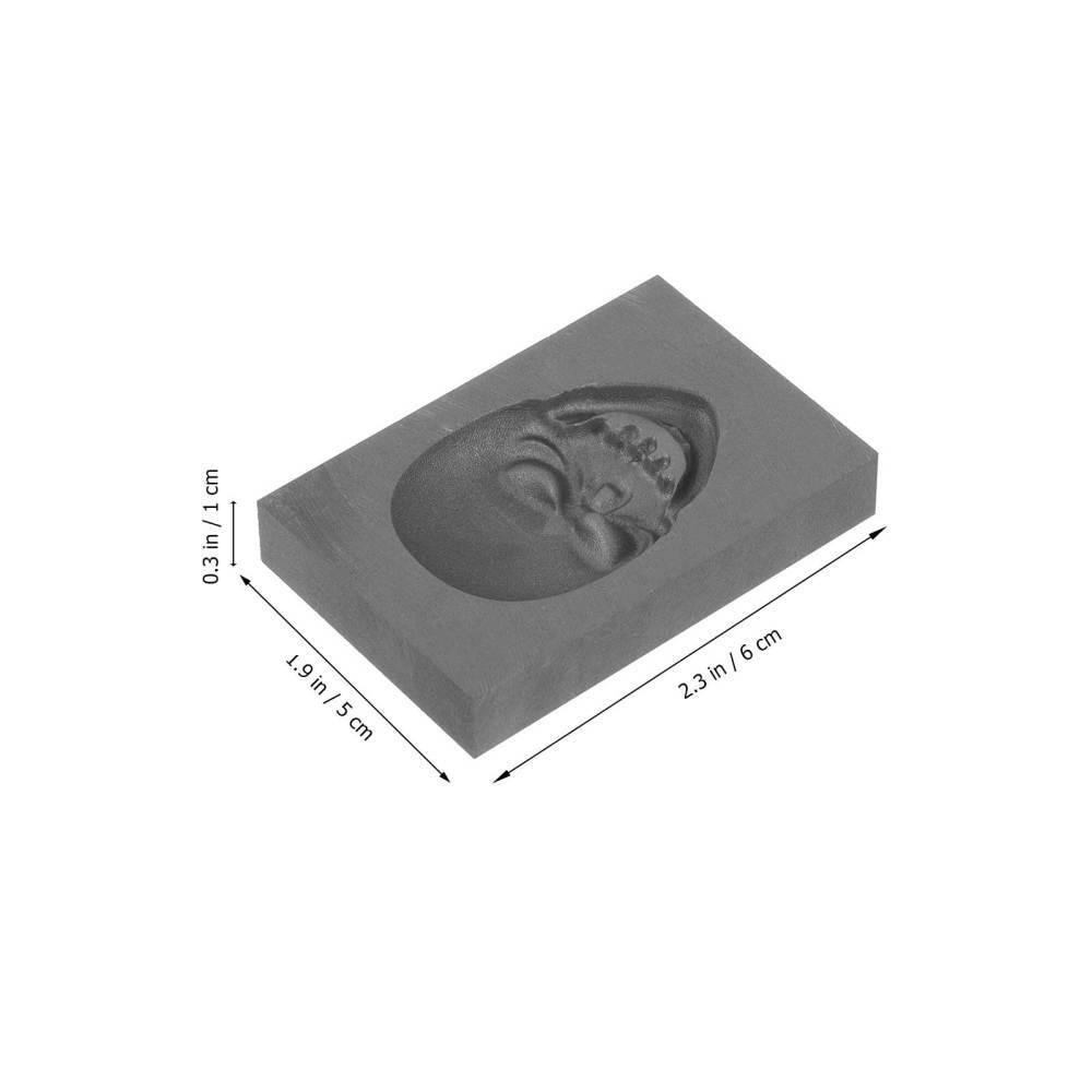 Skull Melting Casting Tool Graphite Ingot Mold Melting Casting Tool Mold US