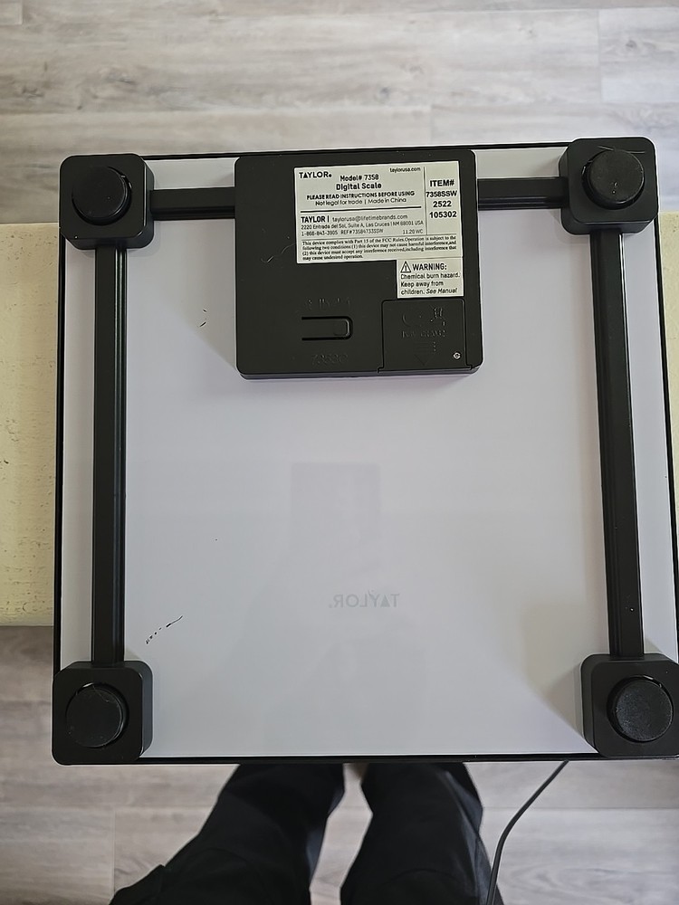 Taylor Digital Glass Bathroom Scale
