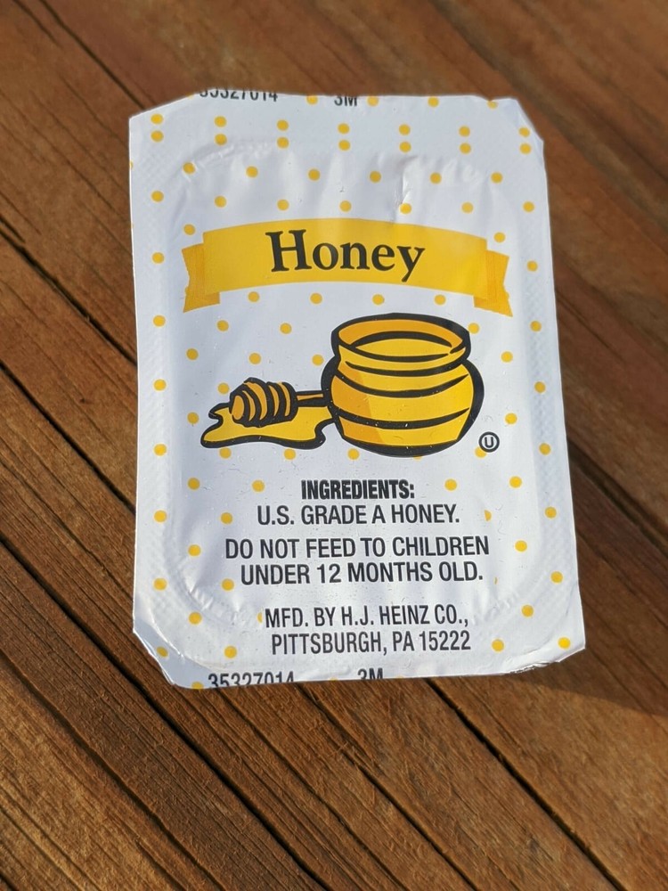 HEINZ HONEY SINGLE SERVE 2 Pack 100 Packets Total KOSHER PLEASE READ DESCRIPTION