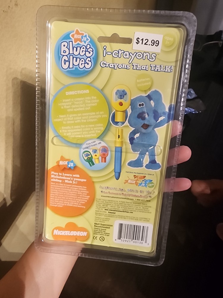 BLUE' CLUES i-crayons that talk