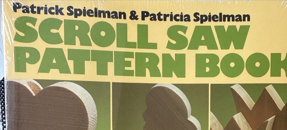 Scroll Saw Pattern Book Patrick Spielman Woodworking Patterns New