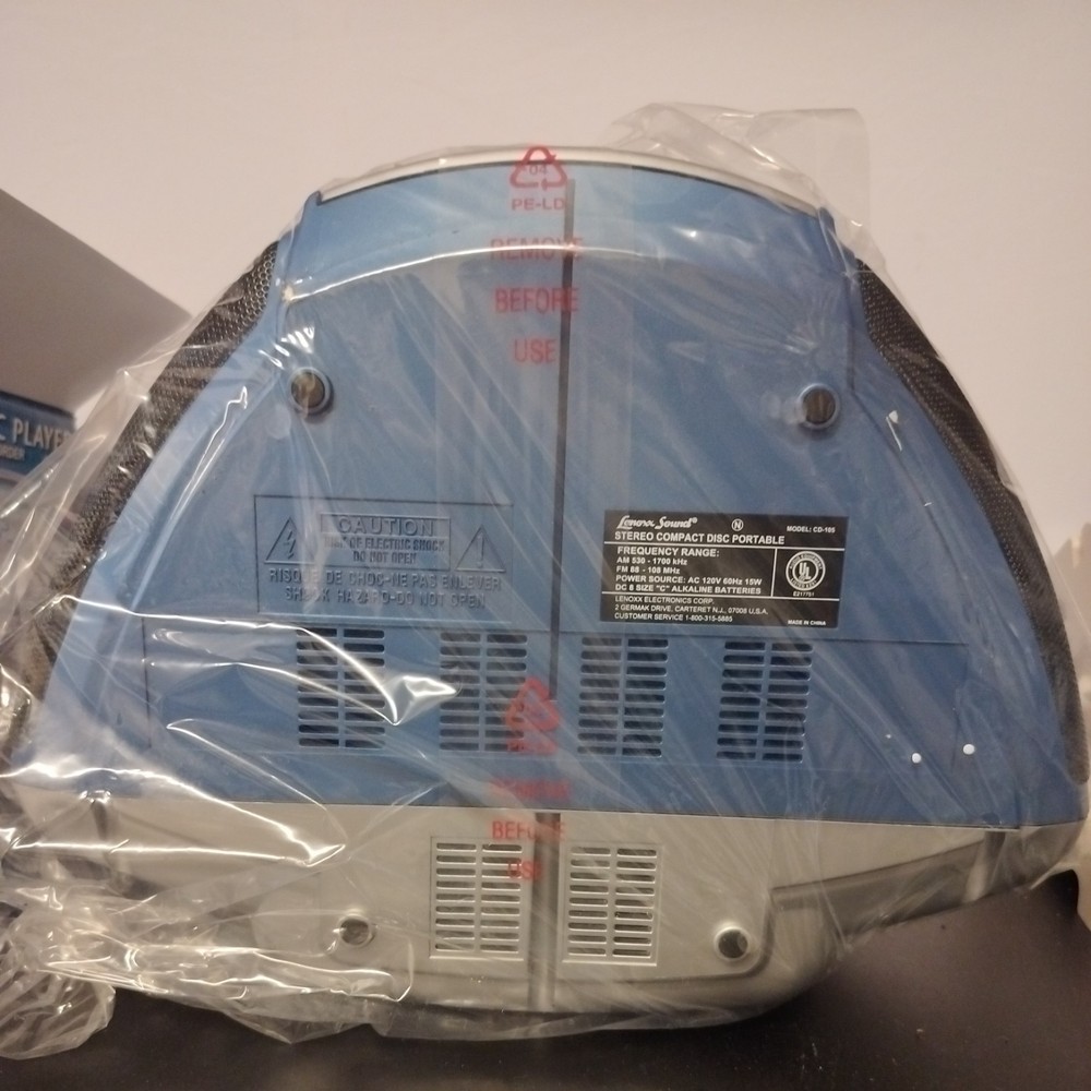 Lenoxx Sound Compact Disc Player, Model CD-105
