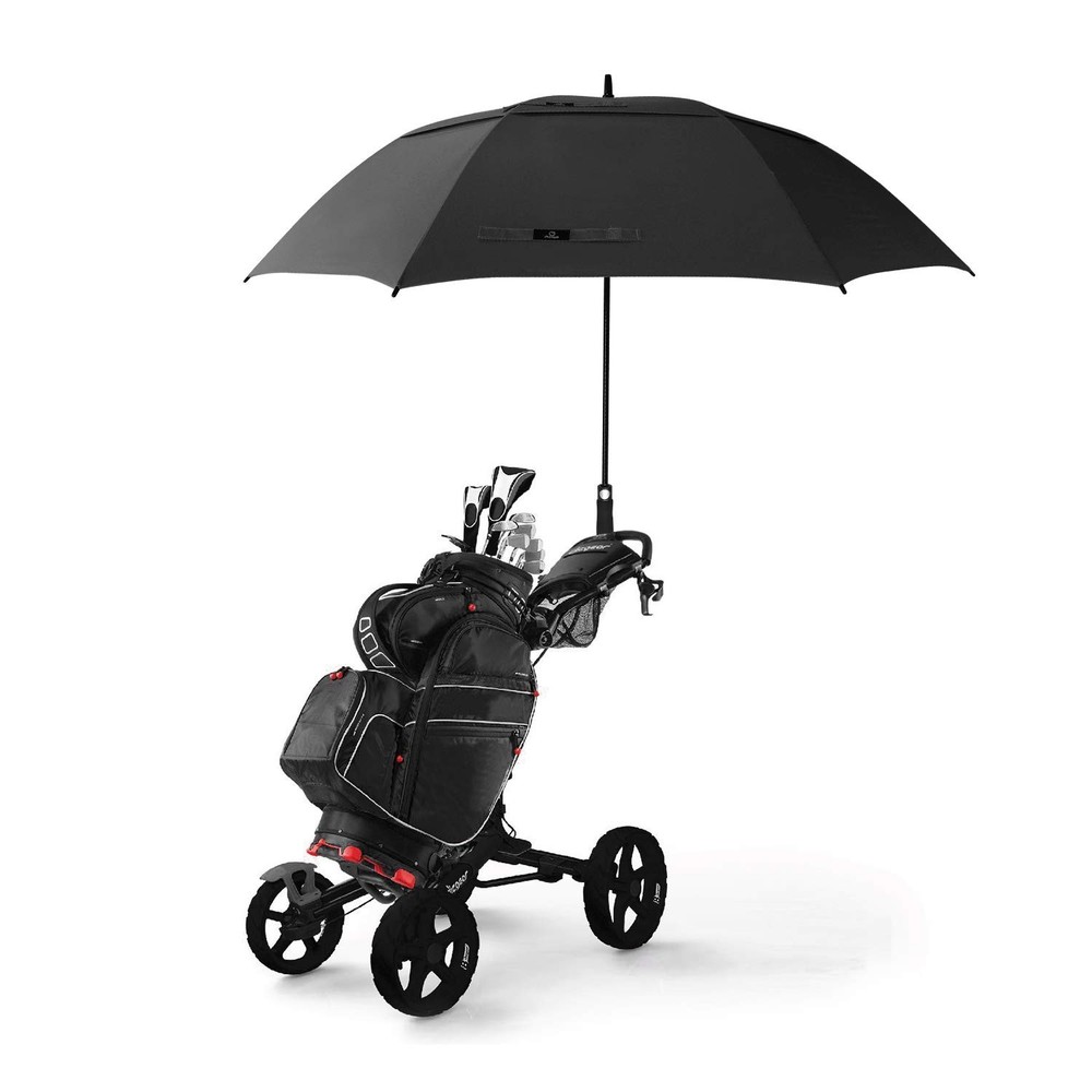 Prospo 68 Inch Extra Large Golf Umbrella Double Canopy Automatic Open Sun Rain