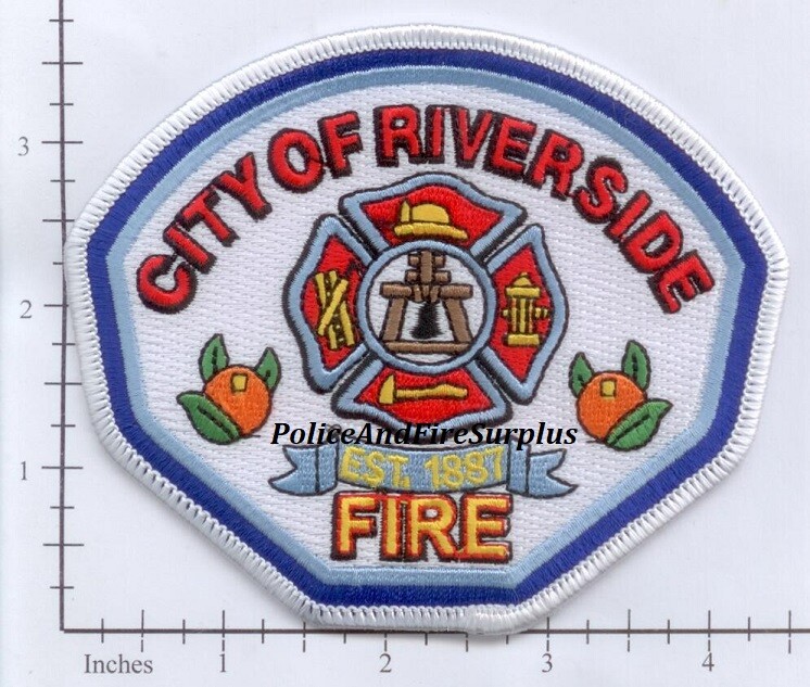 California - Riverside Fire CA Fire Dept Patch