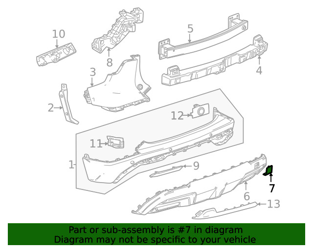 Genuine GM Tow Eye Cap 26347372