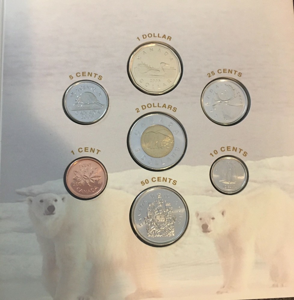 2006 OH CANADA 7 COIN SET