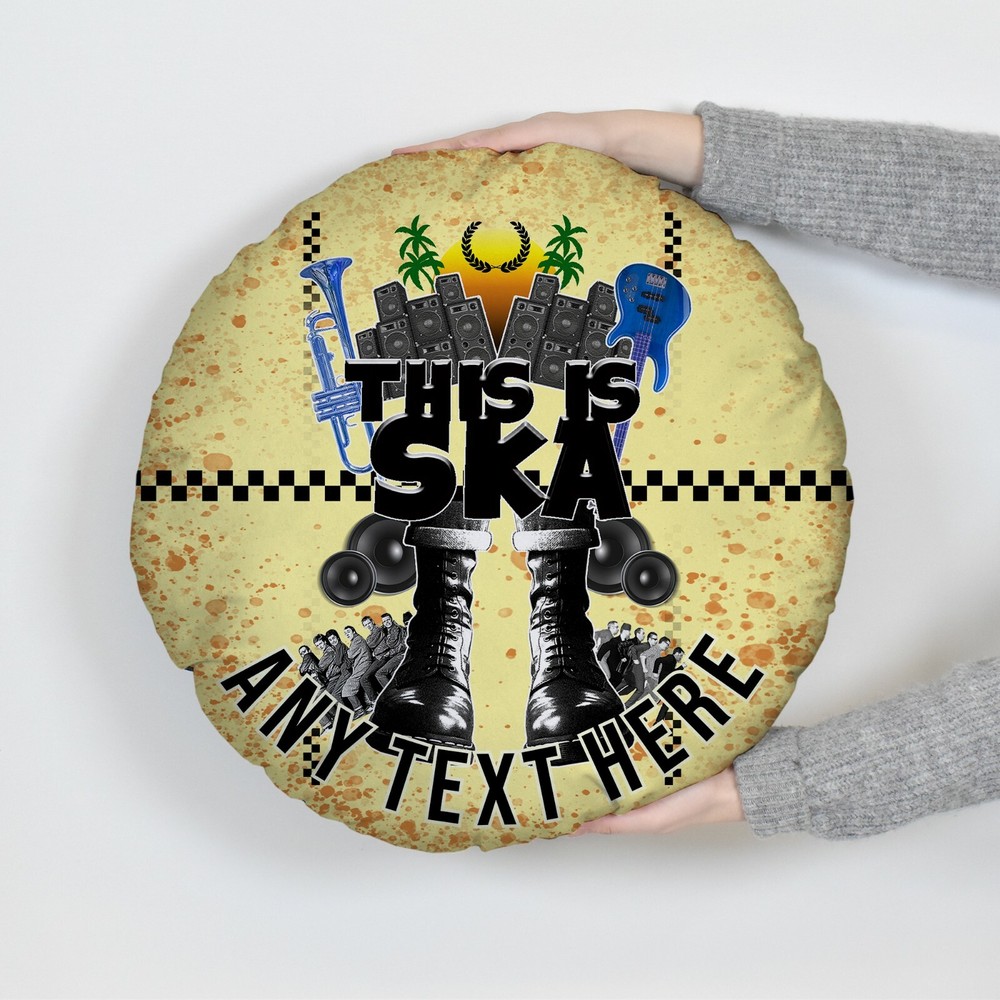 This Is Ska - Round Cushion - Two Sizes Available