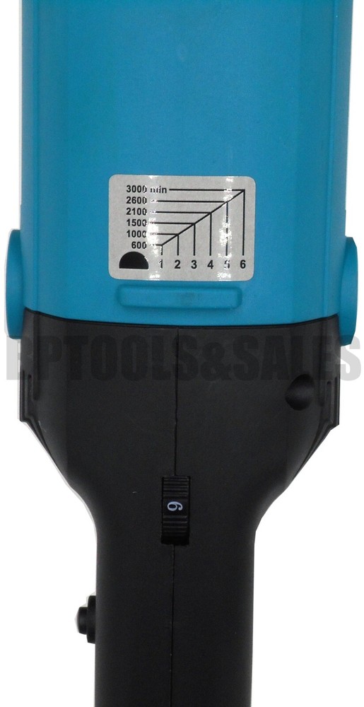 7" VARIABLE 6-SPEED ELECTRIC CAR POLISHER/BUFFER & SANDER w/ BONNET PAD