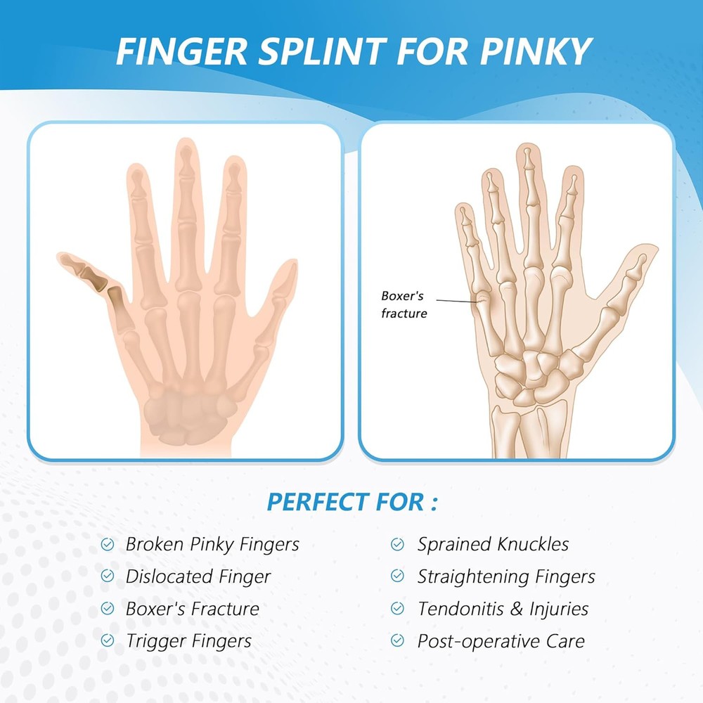 Pinky Finger Splint, Splint for Pinky, Broken Finger, Trigger M