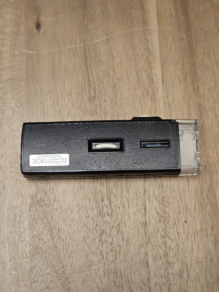 Vintage Radio Shack Micronta 30X Illuminated Microscope