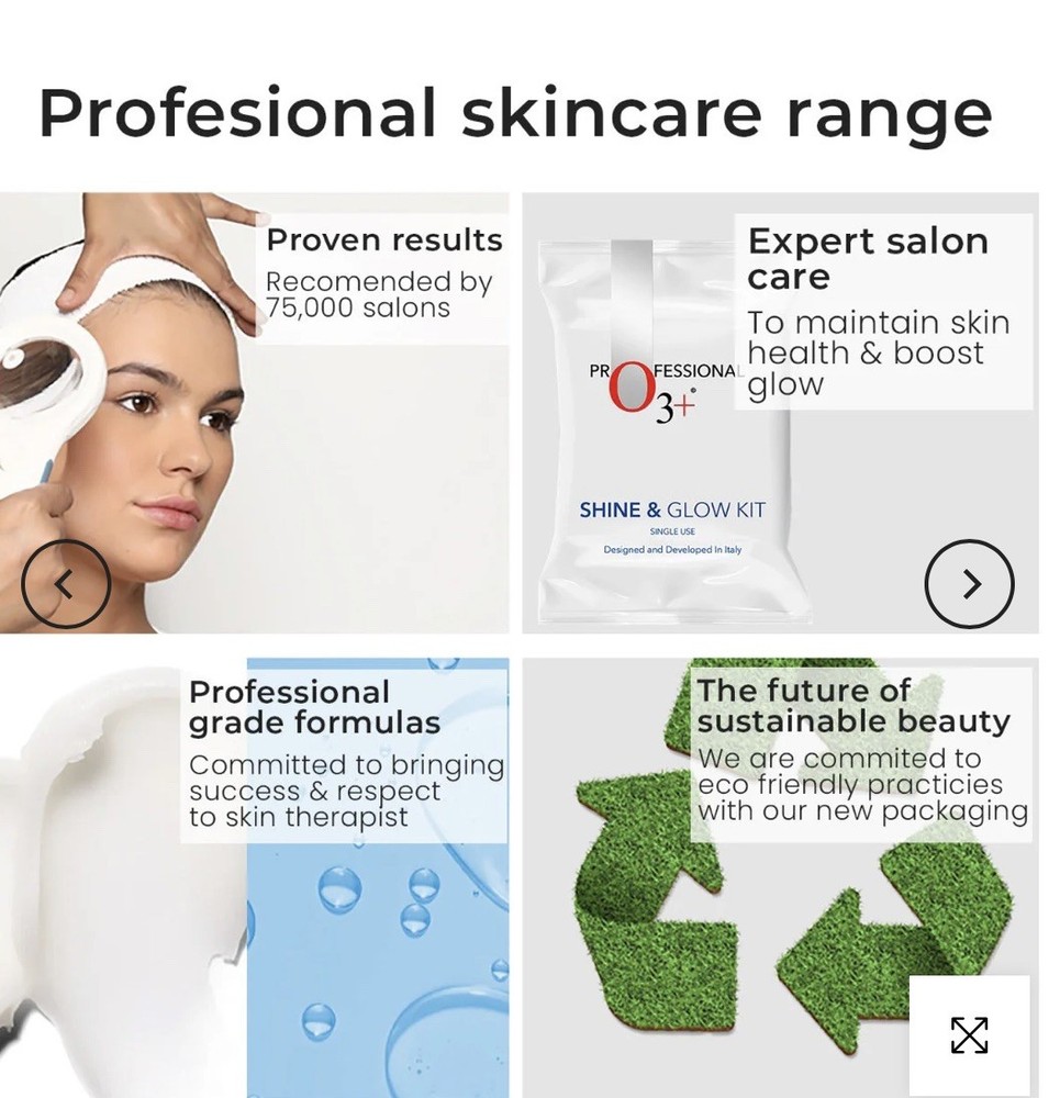Profesional 3+Shine & Glow Kit Single Use