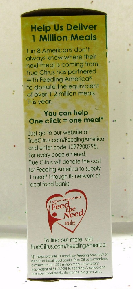 True Lemon ~ Crystallized Lemon ~ Real Flavor From Real Fruit ~ 50 Packets