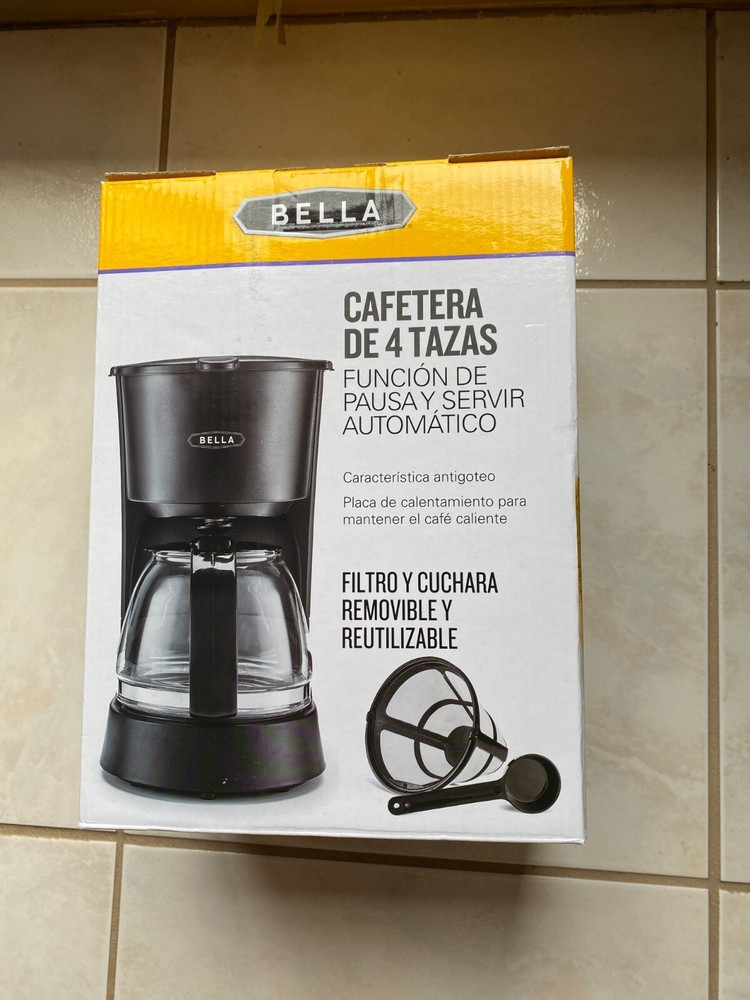 Bella 4 Cups Drip Coffee Maker