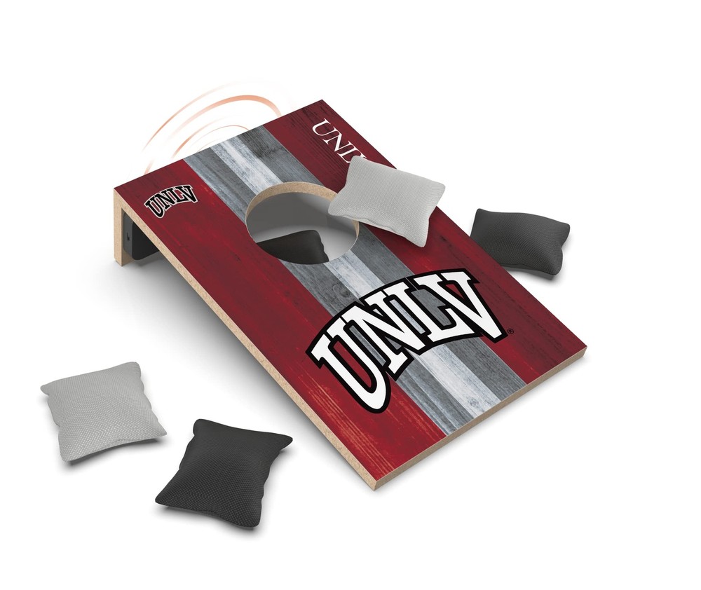 SOAR NCAA Tabletop Cornhole Game and Bluetooth Speaker, UNLV Rebels