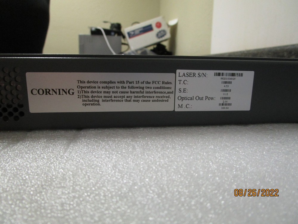 Corning MobileAccess Optical Central Hub OCH-GX-8-XR