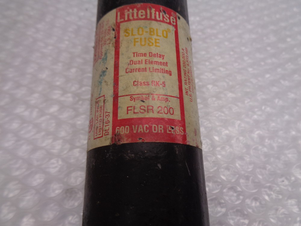 LITTELFUSE FLSR-200 FUSE (AS PICTURED) NSNP