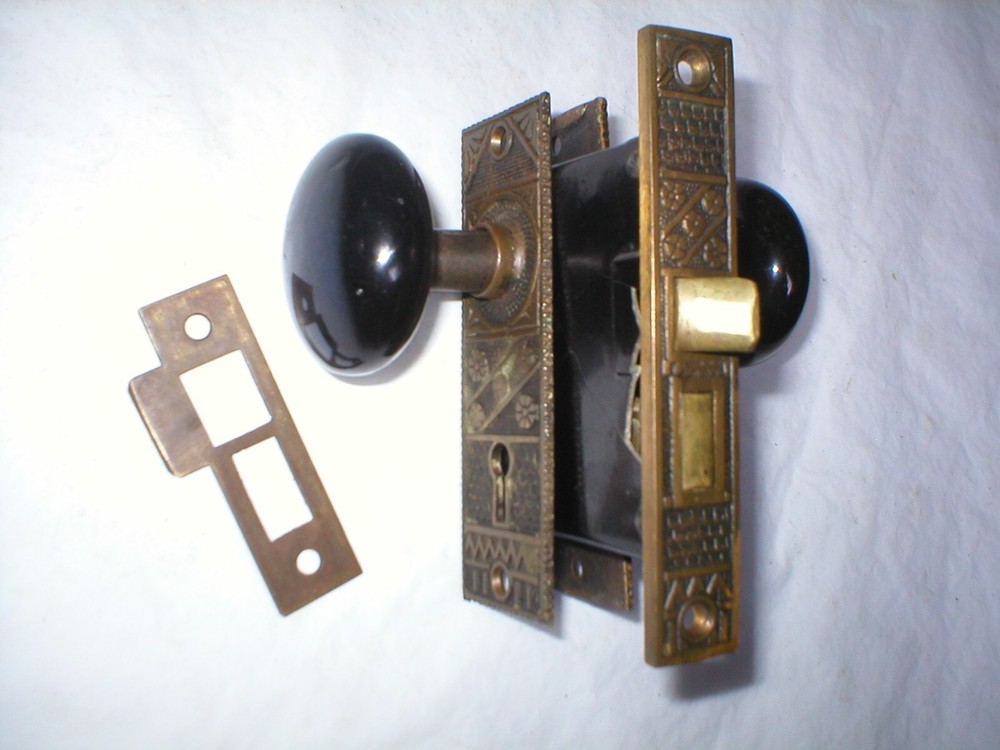Antique Victorian Era Door Hardware