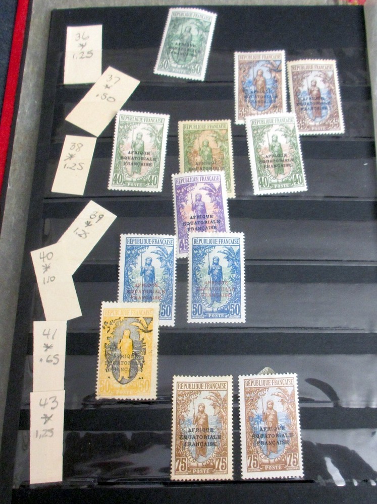 Middle Congo (Pre-Republic) BONANZA Stock Book