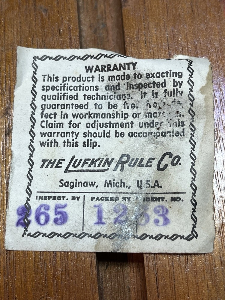 Lufkin miti Mite Magnetic Base Used