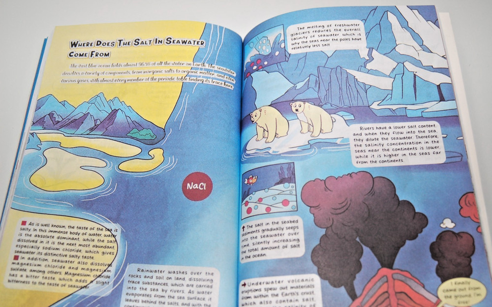 Comic Format Physics & Chemistry - Weird & Wacky Research Institute Doris Walton