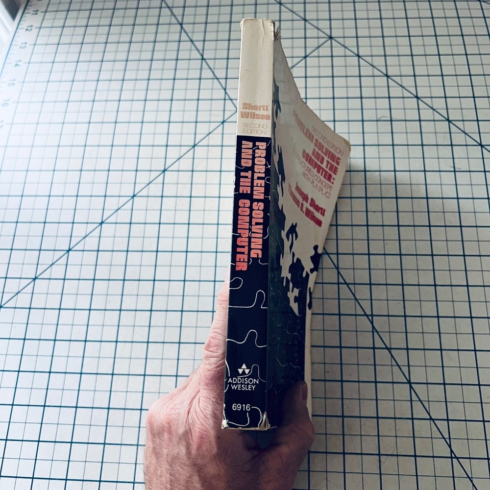 Problem Solving & The Computer PL/I (PL/C) Short Wilson 1979 Vintage Computing