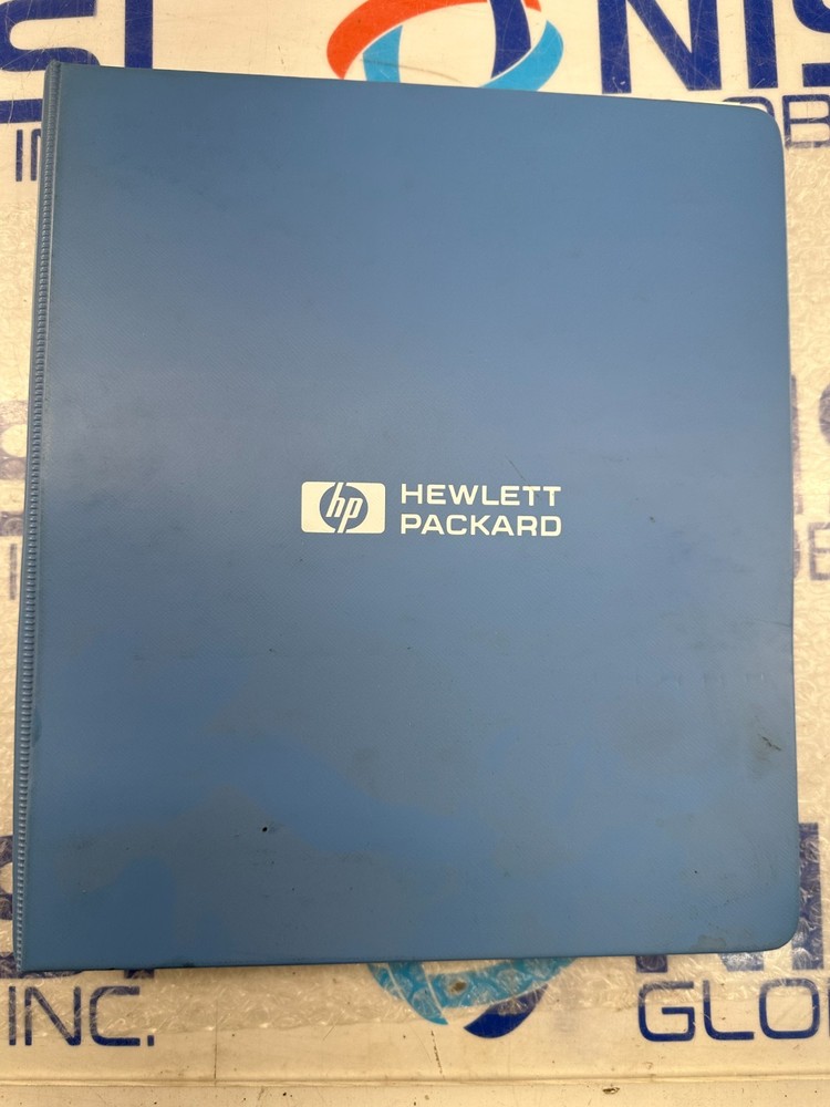 HP 11805D PROGRAMMING MANUAL