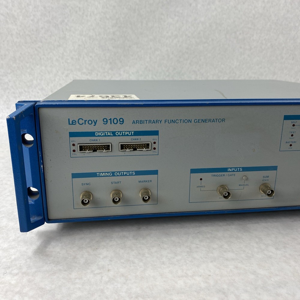 LeCroy 9109 25MHz Dual Channel Arbitrary Function Generator