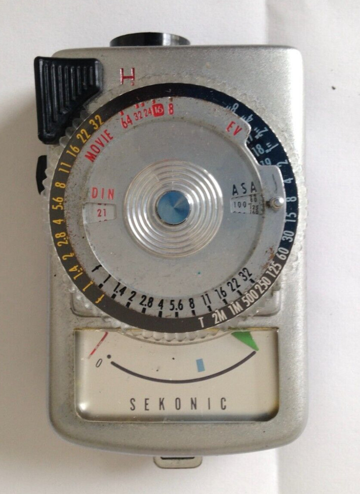SEKONIC MICRO LEADER Light Meter Untested Vintage
