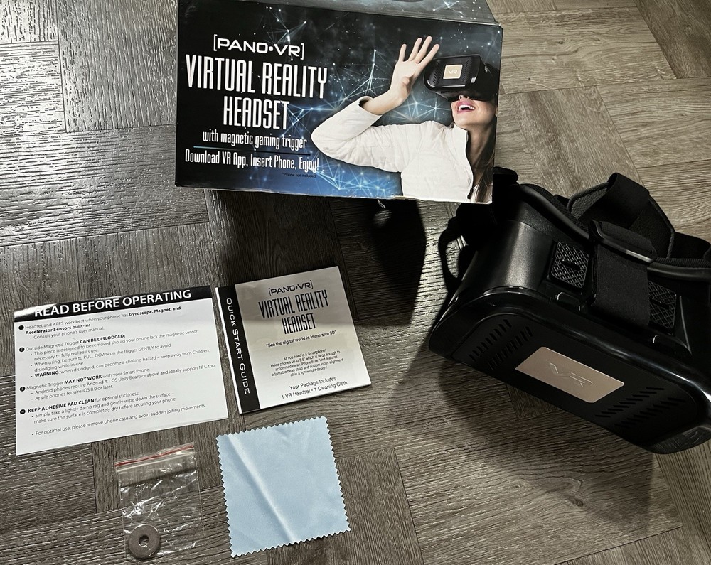 [PANO-VR] Virtual Reality Headset Smartphone Accessory Phone 3D View Gaming