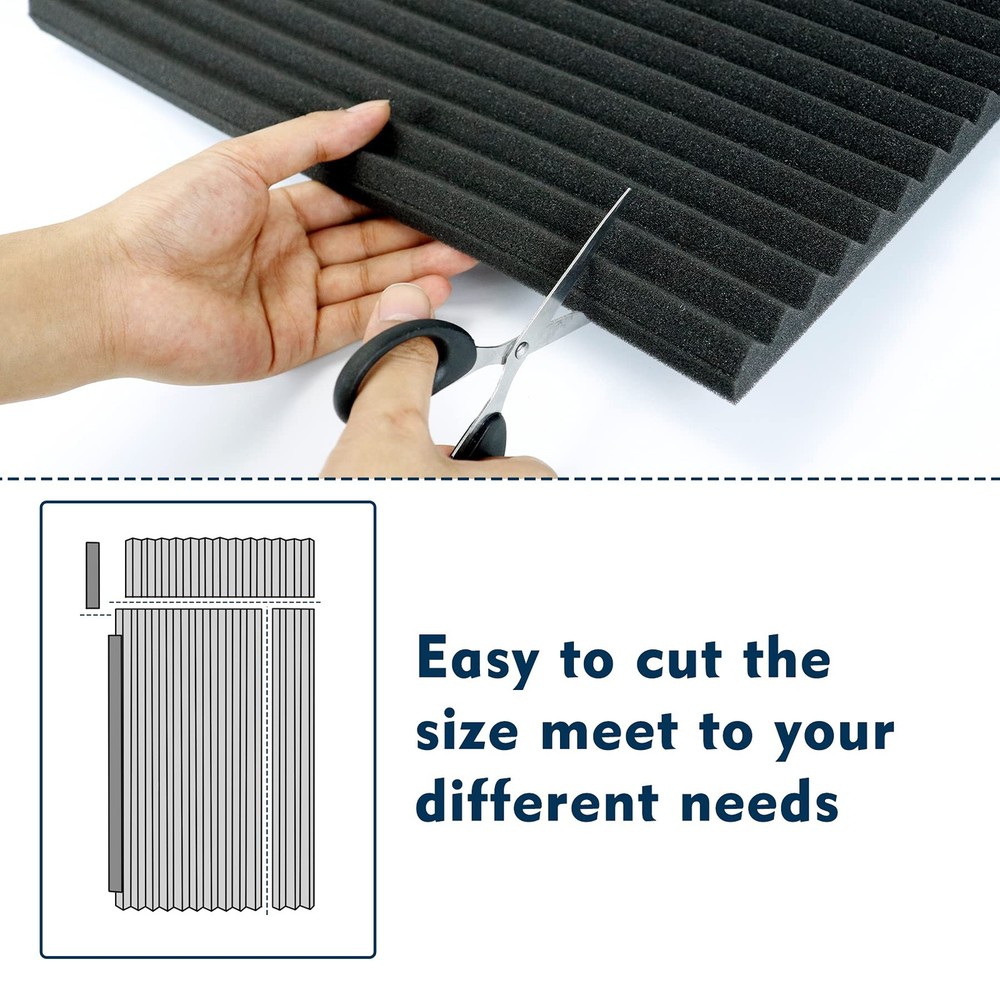 Window Air Conditioner Side Panels, 2 Pack Air Conditioner Side Panel for Win