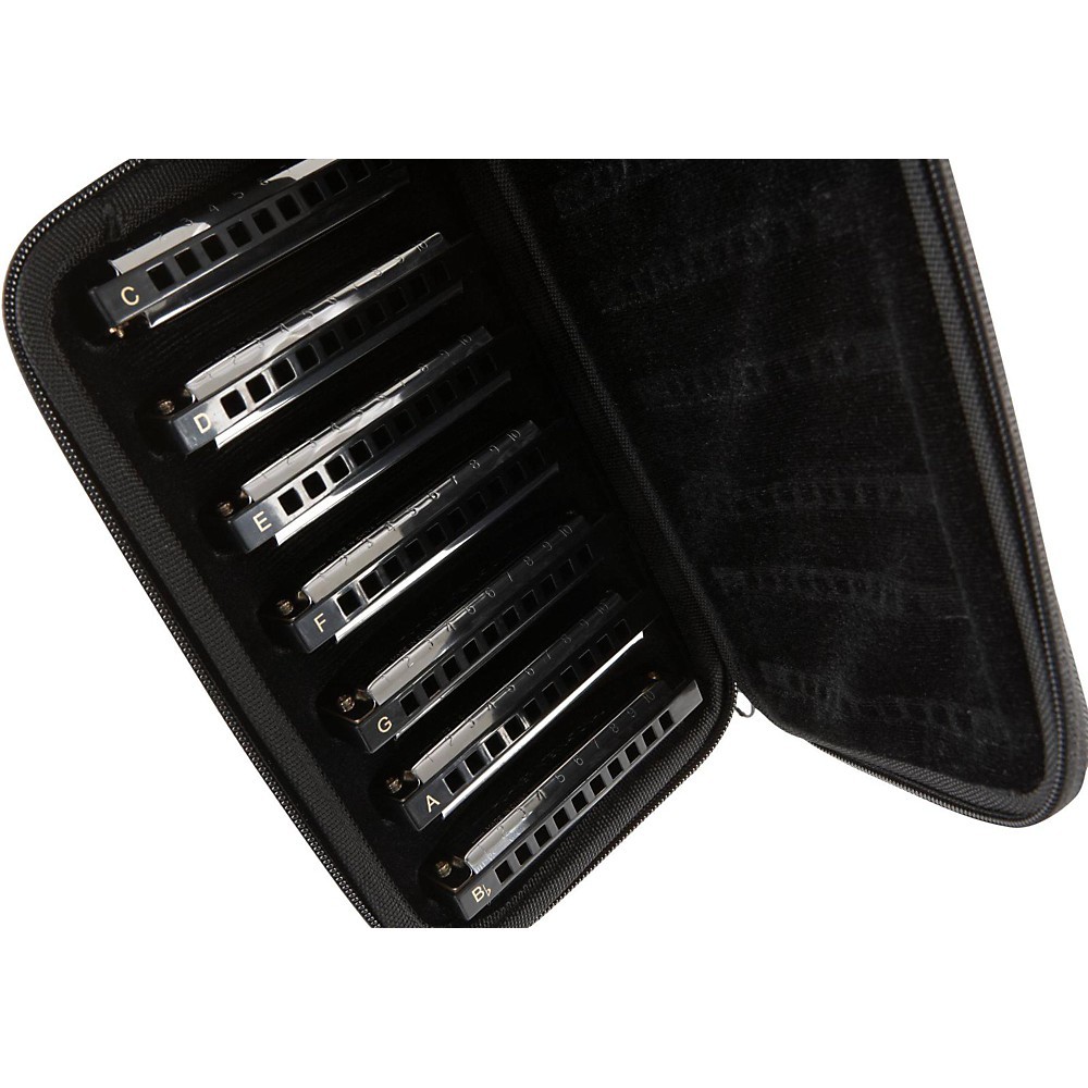 Hohner Blues Band 7-Piece Harmonica Set 1501