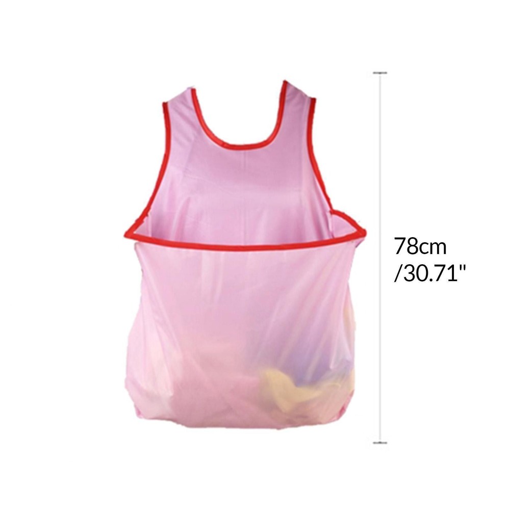 Sleeveless Laundry Apron Waterproof Bib Comfortable