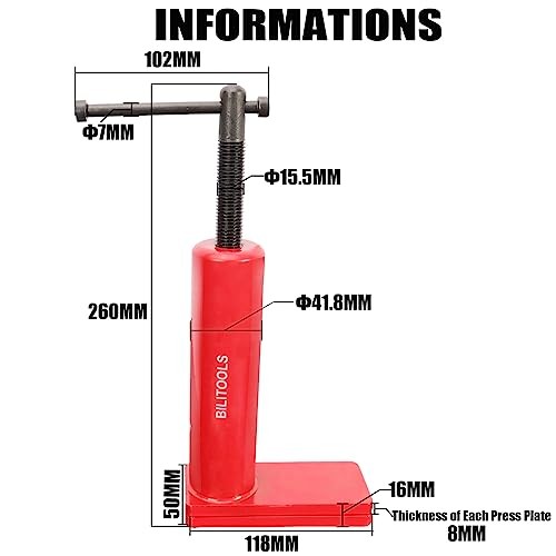Dual Multi Piston Brake Caliper Compression Tool, Heavy Duty Brake Pad