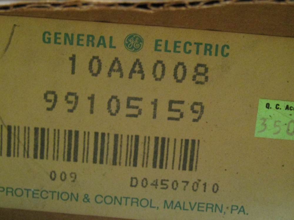 👀 NEW GE GENERAL ELECTRIC TYPE SBM VOLTMETER / ROTARY SWITCH 10AA008