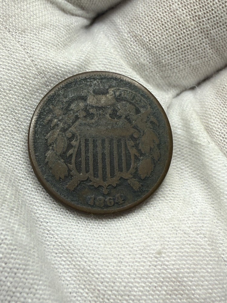 1864  Two Cent Piece N149