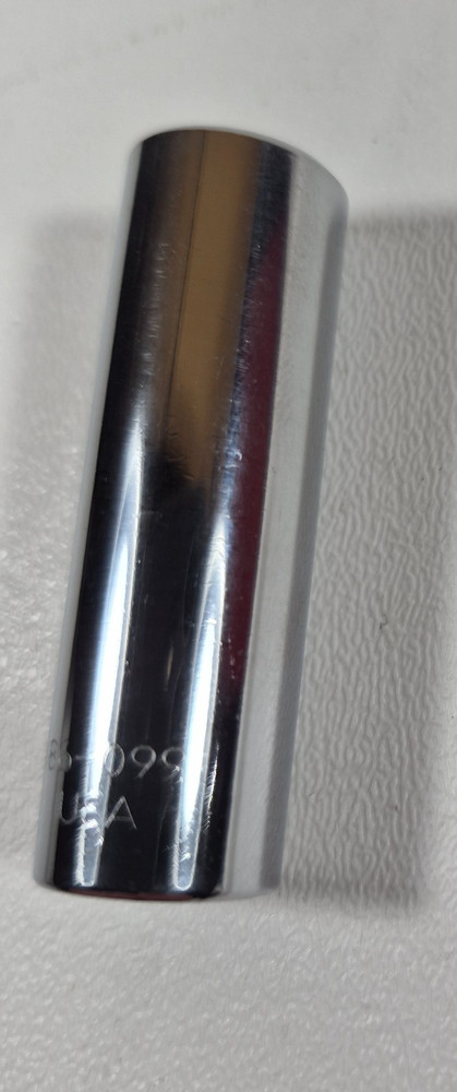 NOS Stanley 11mm Deep Socket 1/4" Drive USA Made Chrome Model 86-099