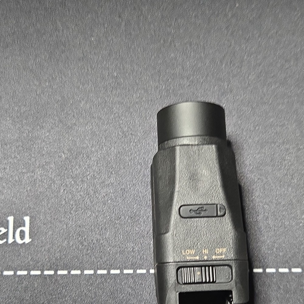 Darkfang Mounted Tactical Handgun Light Black Plastic Gun LED Flashlight